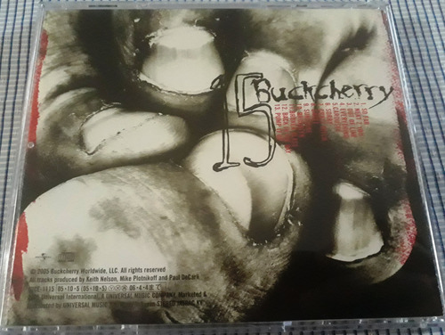 Buckcherry - 15 Cd 1er Ed Japones Rock Alternativo Hard Rock 1er Ed. Japonesa (Usado)