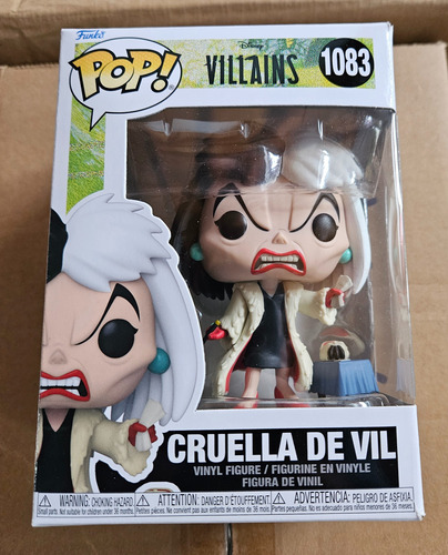 Funko Pop! - Disney Villains - Cruella De Vil #1083