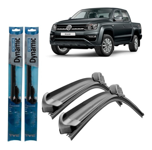 Juego Kit Escobillas Volkswagen Amarok 2017 2018 2019 2020