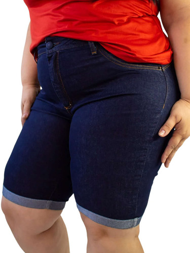 Bermuda Feminina Ciclista Plus Size Anticorpus