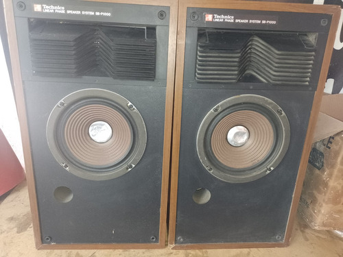 Bafles Marca Technics Modelo Sb-p1000 Caoba (Usado)