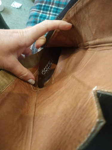 Botas Cuero Impecables. Cania Alta. Taco Alto