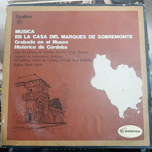 Vinilo Musica En La Casa Del Marques De Sobremonte Cl2