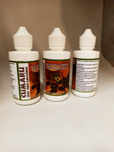 Imagem 6 de 8 de Óleo De Cumaru / Kit 3 Und - 100ml Cad 100% Puro Natural( Am