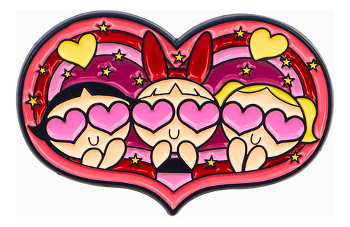 Pin De Corazón Las Chicas Superpoderosas
