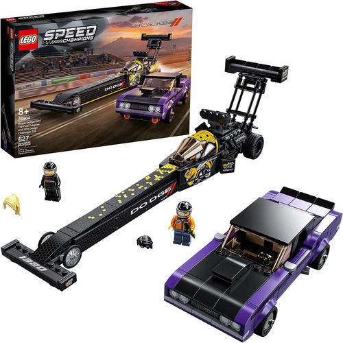 Kit De Armado Lego Speed Champions 76904 , Carrera Dodge