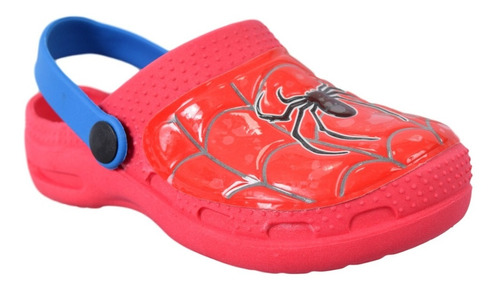 Zuecos Gomon Chicos Infantiles Spiderman Araña Pets Verano