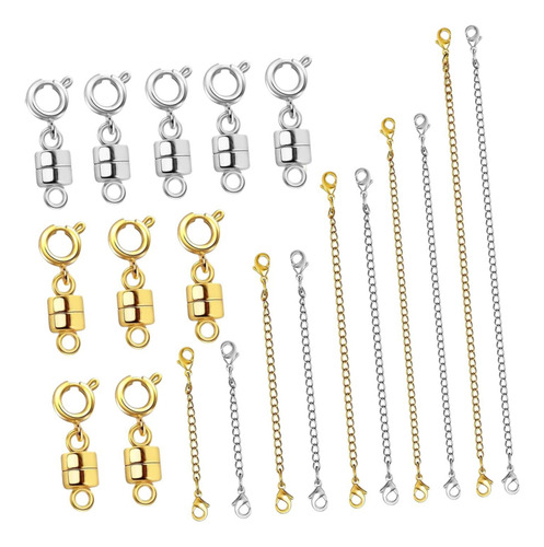 Cierres Y Broches Para Collares Para Mujeres Y Oro Plata