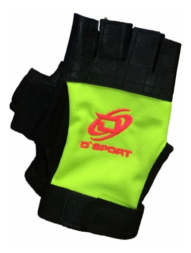 Imagen 2 de 5 de Guantes Para Gimnasio Semi Cuero Para Dama Fitness