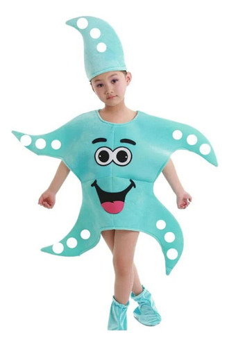 W Disfraz De Estrella De Mar Para Niños, De Gamuza, Para