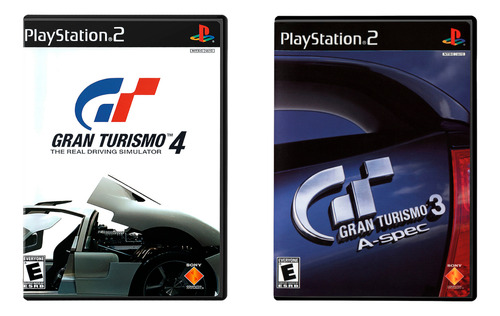 Compilación Gran Turismo Para Ps2 - 2 Juegos Físicos
