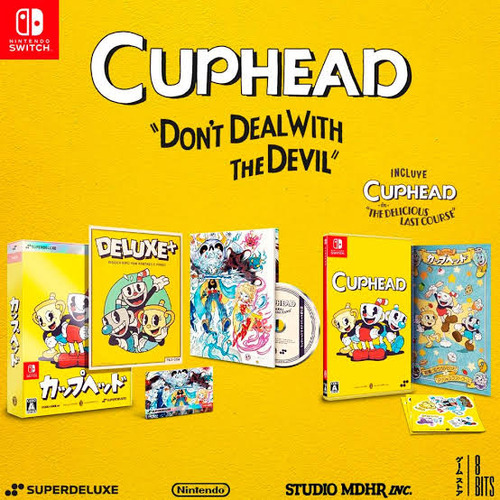 Cuphead Super Deluxe Nintendo Switch Jp (Usado)