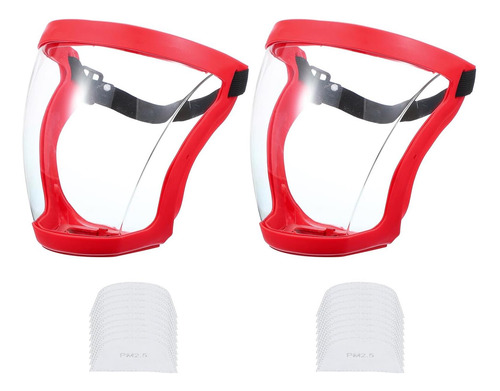Protectores De Seguridad Completos Meccanixity Red, Antifogg