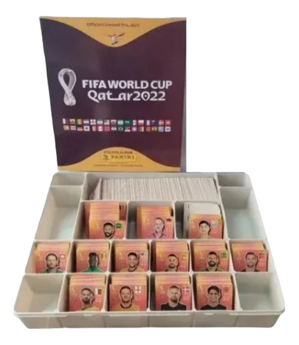 Fifa World Cup Qatar Panini Album+100 Figuritas Distintas