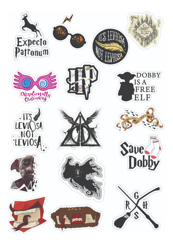 Stickers Vinilo P/termo, Netbooks, Vasos, Netbook Harry Po