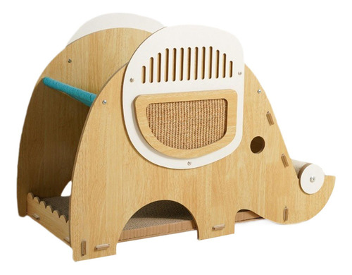 Moderno Para Gatos, Rascador De Madera Para Entrenamiento,