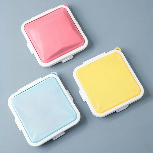 3 Caja De Almuerzo Para Microondas Estuche De Rosa