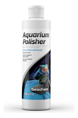 Limpiador Vidrio Acrilico Acuarios Marinos Seachem 250 Ml