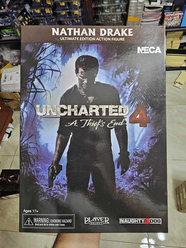 Figura Videojuego Uncharted 4 A Thief´s End Nathan Drake Psp