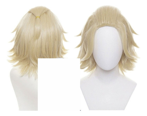 2025 Wig Tokyo Revengers Manjiro Sano Cosplay Mikey Blond