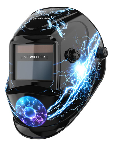 Casco De Soldadura Yeswelder True Color Solar Con Oscurecimi