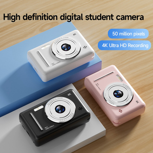 Câmera Digital A44k Câmera Ccd Retrô Portátil Ca De Nível Bá