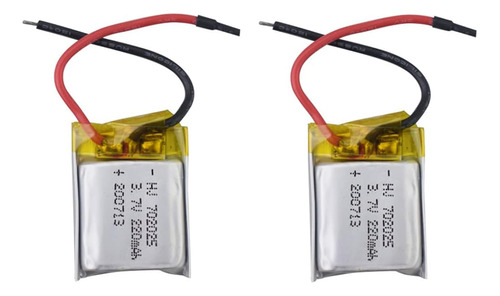 Salto De Mar 2pcs 3.7v 220mah Batería De Litio Para Hs190 90