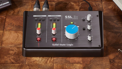 Interfaz De Audio Solid State Logic Ssl2+ 2x4 Usb