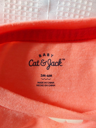 Mameluco Con Tutú Para Bebé Niña. Lindo Overol. Cat&jack (Usado)