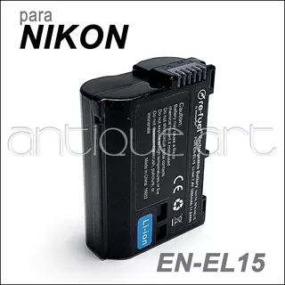 A64 Battery En-el15 For Nikon D500 D600 D810 D7000 Z6 Z7