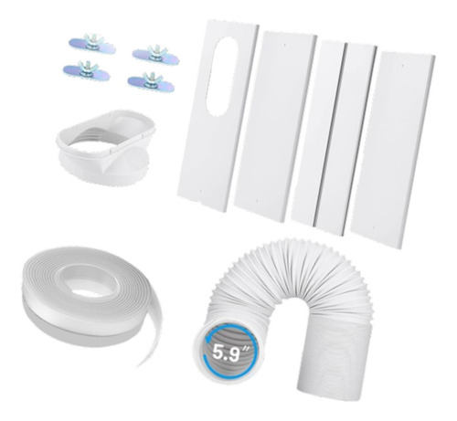 Kit De Ventilación De Ventana Portátil Con Manguera De