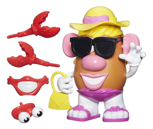 Mr Potato Head Playskool Mrs. Potato Head Beach Spudette