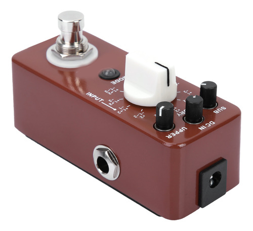 Pedal De Mini Guitarra Octave Effect Dc 9v/128ma Full Metal