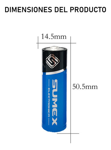 Sumex Lr6 Baterías/pilas Alcalinas Aa 1.5 V 4pc