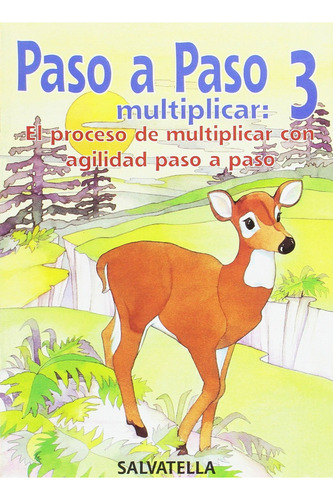 Paso A Paso 3 Multiplicar Salmat29ep, De Vv. Aa.. Editorial Salvatella, Tapa Blanda En Español