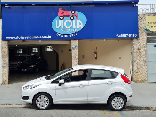 Ford New Fiesta S 1.5 Branco 2015