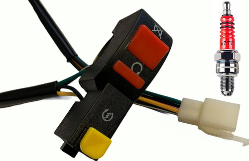 Mrs Taotao Db10 Db20 - Interruptor De Apagado Con Conector D