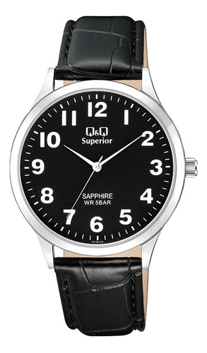 Reloj Para Hombre Q&q Superior S278j305y Negro