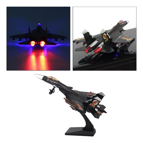 1:100 Escala China J15 Modelo De Avión Fundido Aviones