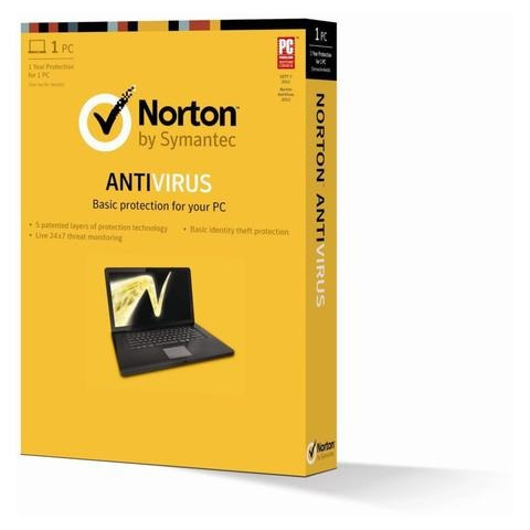 Antivirus Norton 1año X 1pc