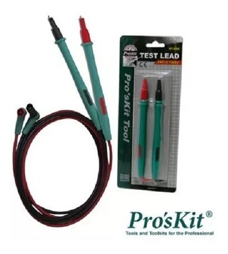 Imagen 3 de 6 de Puntas Para Tester Reforzadas Proskit Mt-9906 Universales