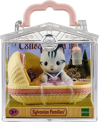Sylvanian Families - Bebe Gato En Cunita Cristal - 5198sy