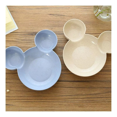 Kit 10 Plato Bocadillos Y Comida Mickey Bowl For Niños
