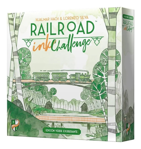 Railroad Ink  Edicion Verde Juego De Cartas Español