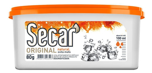 Desumidificador Secar Original - Fragrância Floral