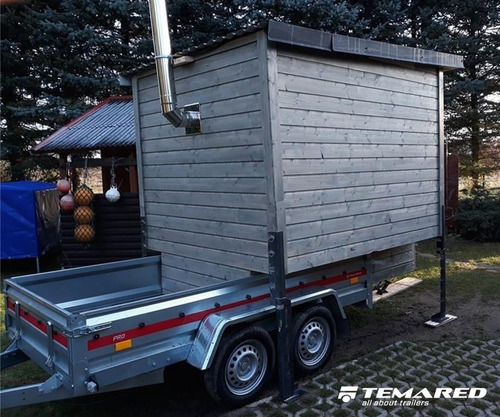 Trailer Temared Pro 3515 750 Kg 3.5 X 1.5 S/ Frenos