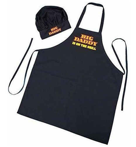 Conjunto De Gorro Y Delantal De Chef Big Daddy Is On The Gri