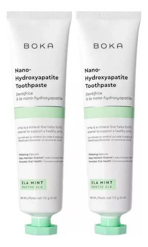 ' Jp 2pcs Pasta De Dientes Con Nano Hidroxiapatita De Menta
