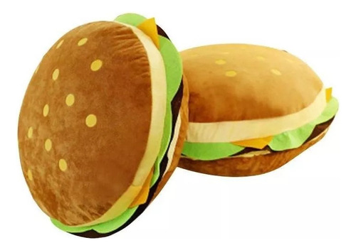 Bonita Almohada De Hamburguesa, Peluche, Regalo De Cumpleaño