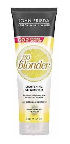 John Frieda Sheer Blonde Go Blonder Lightening Shampoo, 8.3 
